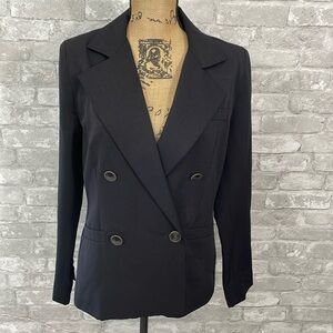CABi Luxe Tux Lined Black Blazer Jacket